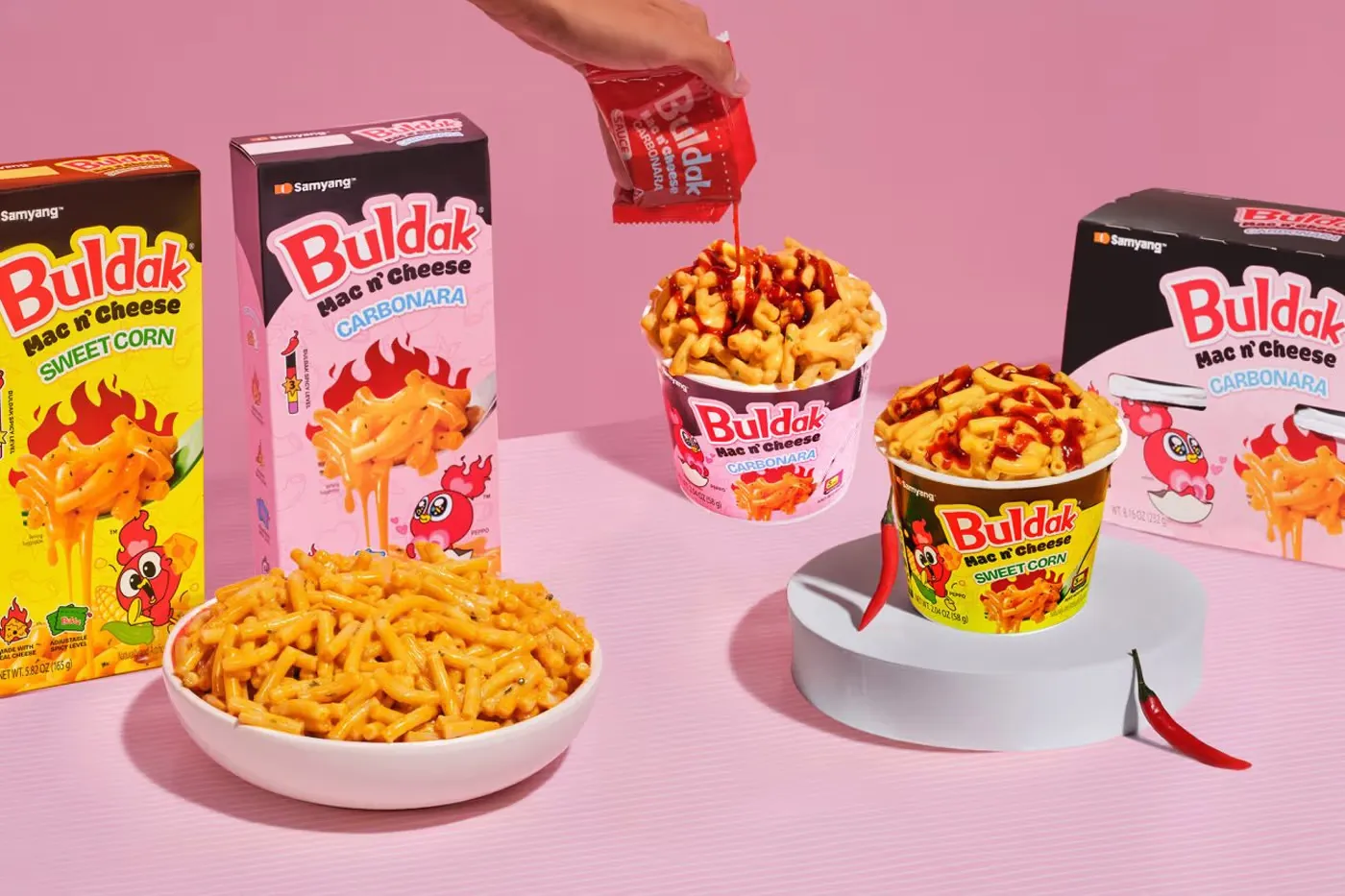 Buldak 霸气登场：劲辣全新 Mac & Cheese 震撼上线