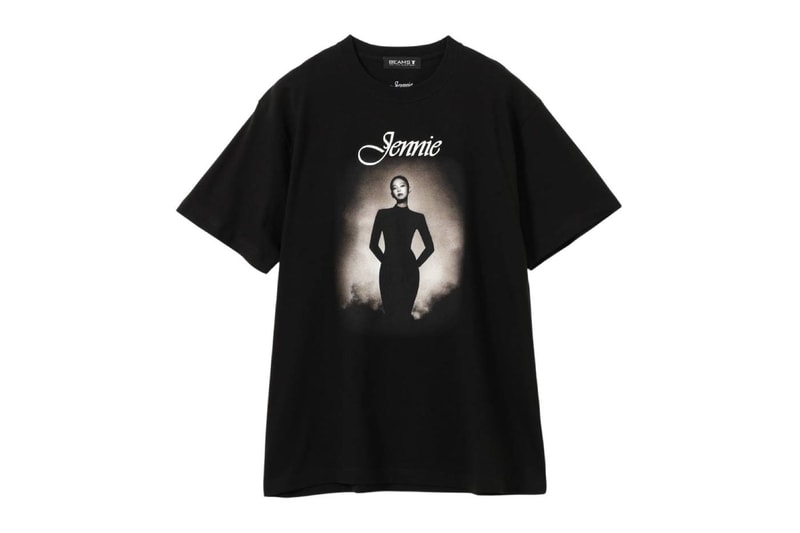 BEAMS T「JENNIE Photo T-Shirt」亮相