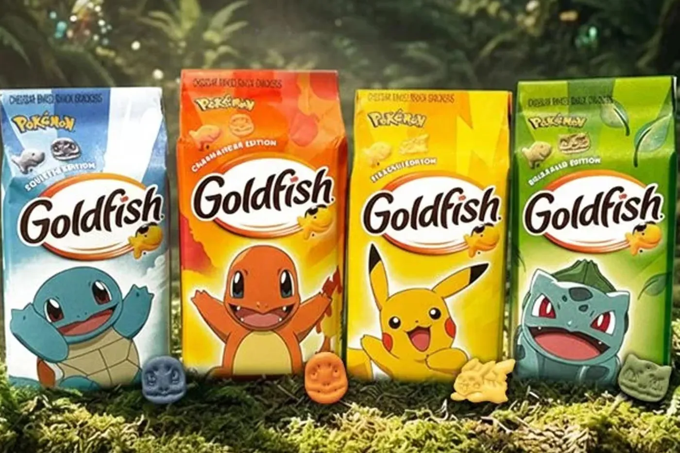 Goldfish 推出 30 周年限量 Pokémon 造型饼干