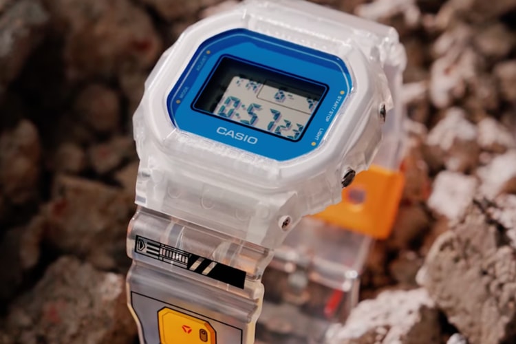 这枚 G‑SHOCK DW‑5600 腕表完美复刻 RX‑78‑2 Gundam 标志性机体美学