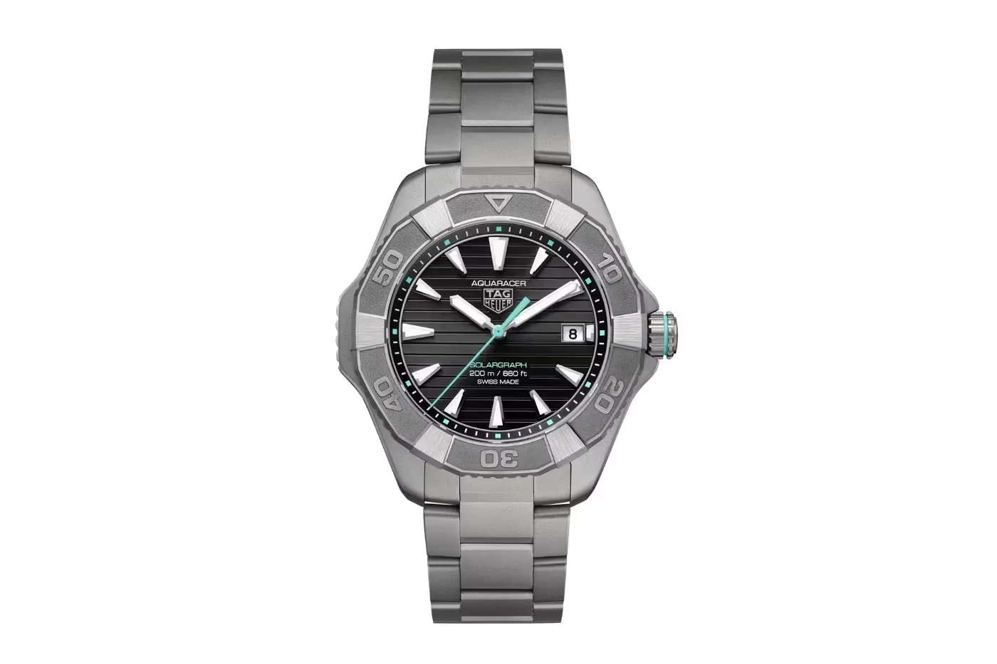 TAG Heuer 发布全新 Aquaracer 200 与 100 Solargraph 光能腕表