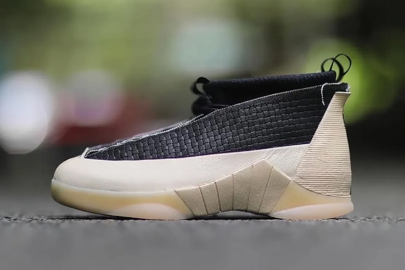 争议鞋王 Air Jordan 15 回归，全新「Black Muslin」配色鞋款登场
