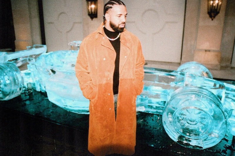从一代「Iceman」到下一位：Drake 获赠等比例 F1 赛车冰雕庆祝新作发布