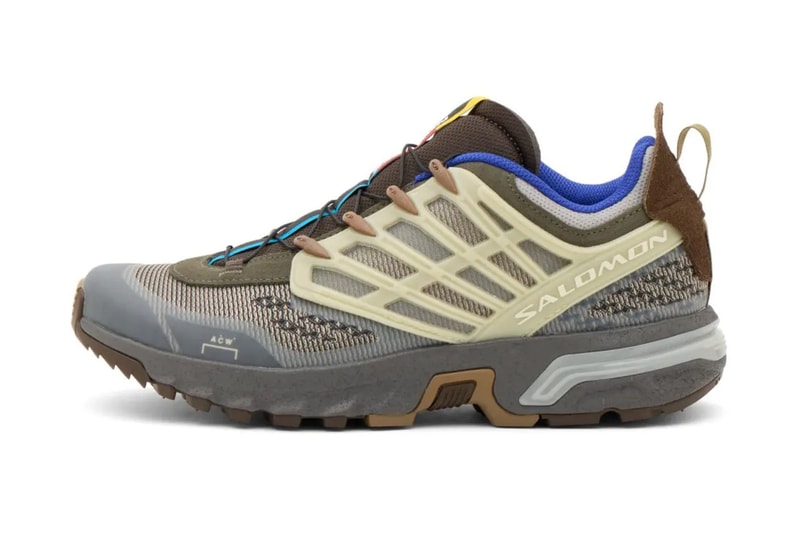 A-COLD-WALL* × Salomon ACS Pro「Black Olive/Bog-Icicle」鞋款实物曝光