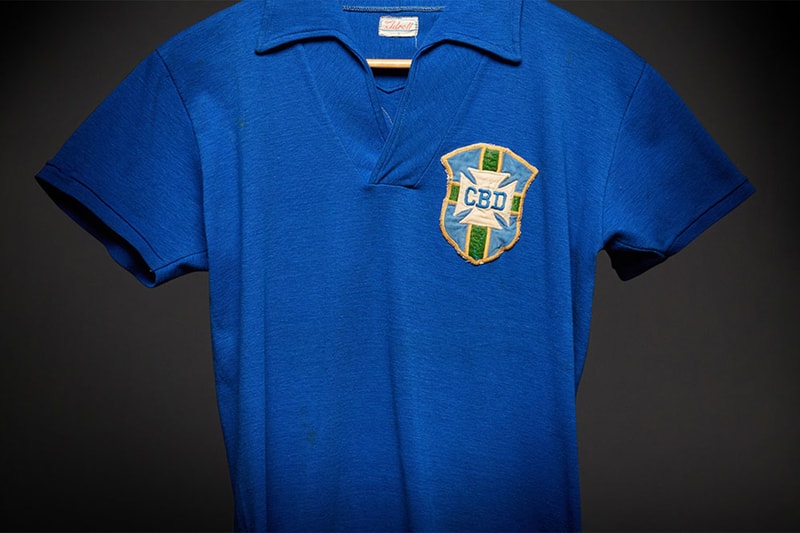 球王贝利 Pelé 1958 世界杯战袍苏富比拍卖估价逾 600 万美元
