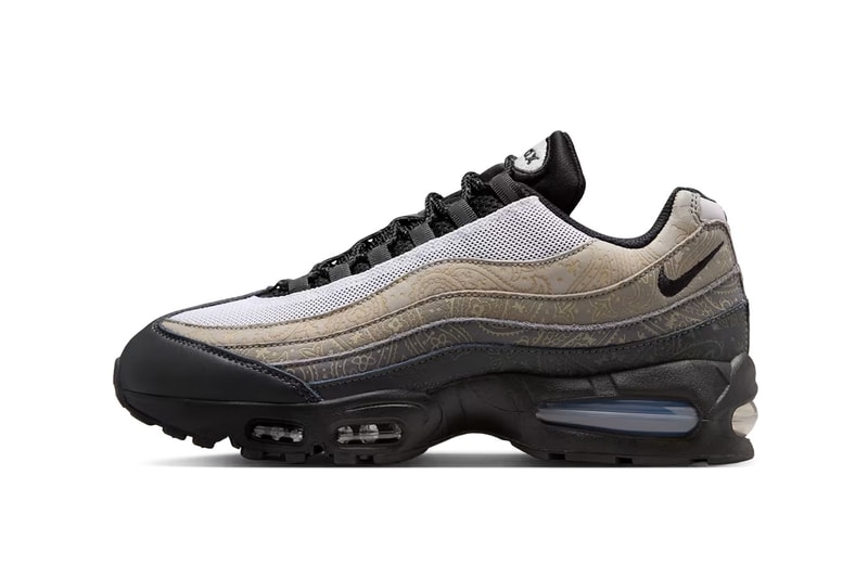 Nike 推出 Air Max 95 Big Bubble「Pearl Grey/Light Charcoal」全新配色鞋款