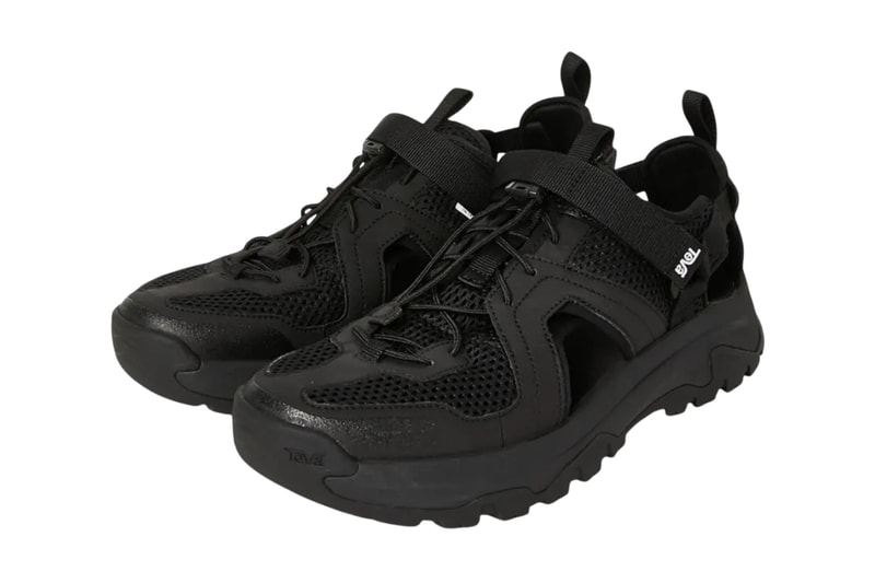 N.HOOLYWOOD 携手 Teva 打造全黑军规版 Hurricane XLT3 CT 机能凉鞋