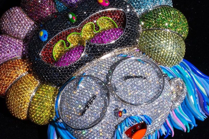 Alex Moss 为 Takashi Murakami 打造独一无二「Self Portrait」钻石颈链