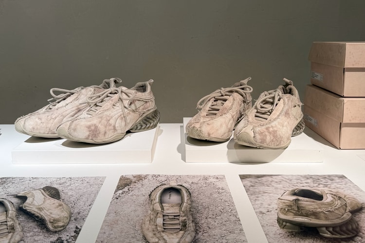 JiyongKim 全新 PUMA 球鞋灵感来自「腐烂纸张」质感