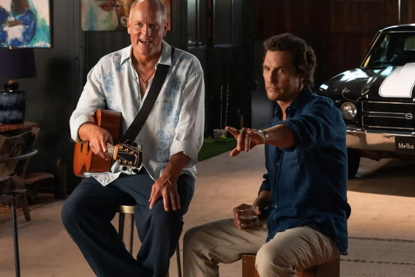 Matthew McConaughey 与 Woody Harrelson 全新喜剧《Brothers》首度曝光