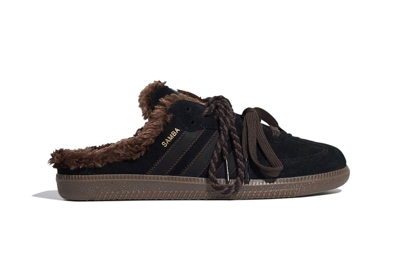 adidas Samba Mule 毛绒「Fur-Lined」暖冬改版登场・2026 秋季必抢懒人鞋
