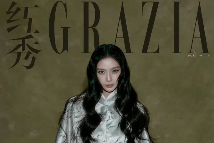 Angelababy 解锁鬼塑千金封面，四套高定直接杀穿时尚热搜