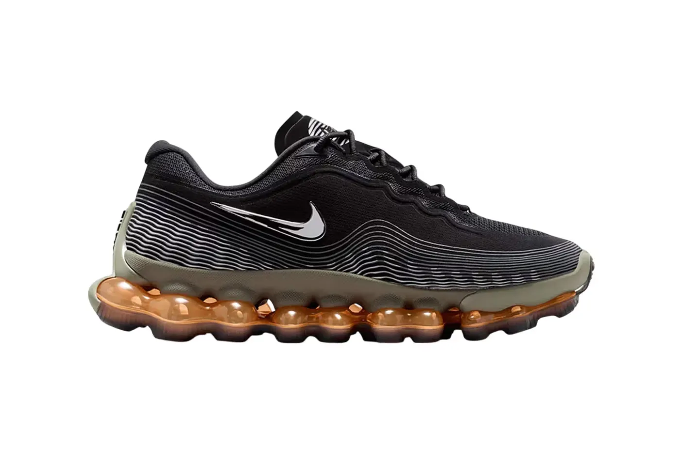 Nike 发布 Air Liquid Max「Black Metallic」黑金配色鞋款