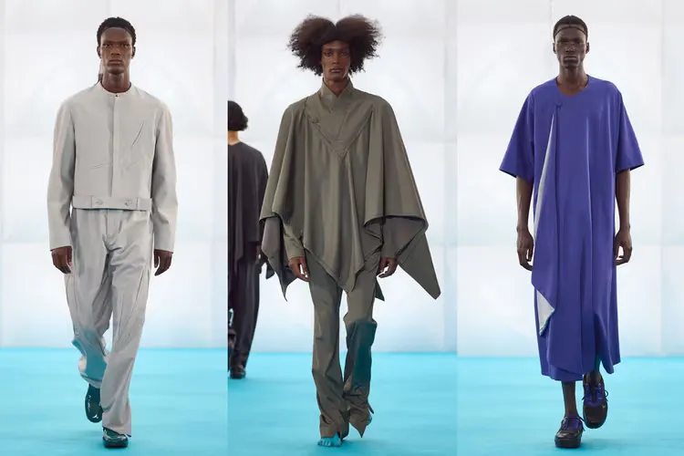 Kiko Kostadinov SS27 以「EXTROFLEXION」扭曲物料边界