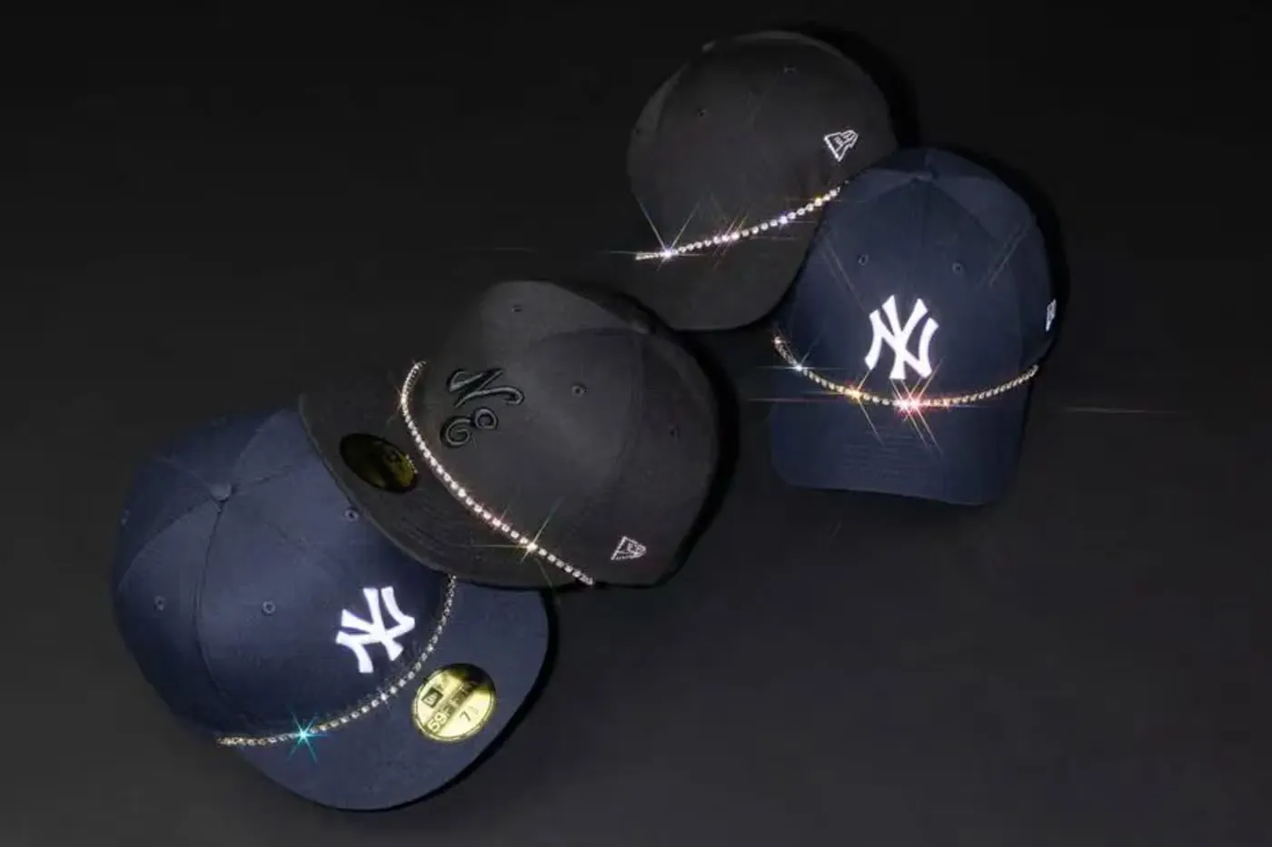 New Era 携手 Swarovski 推出 New York Yankees 水晶帽款系列