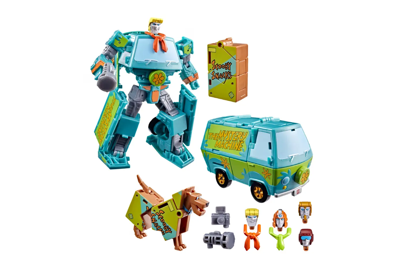 Hasbro 推出全新 Transformers × Scooby-Doo 套装，让 Mystery Machine 变身成 Autobot 机械人