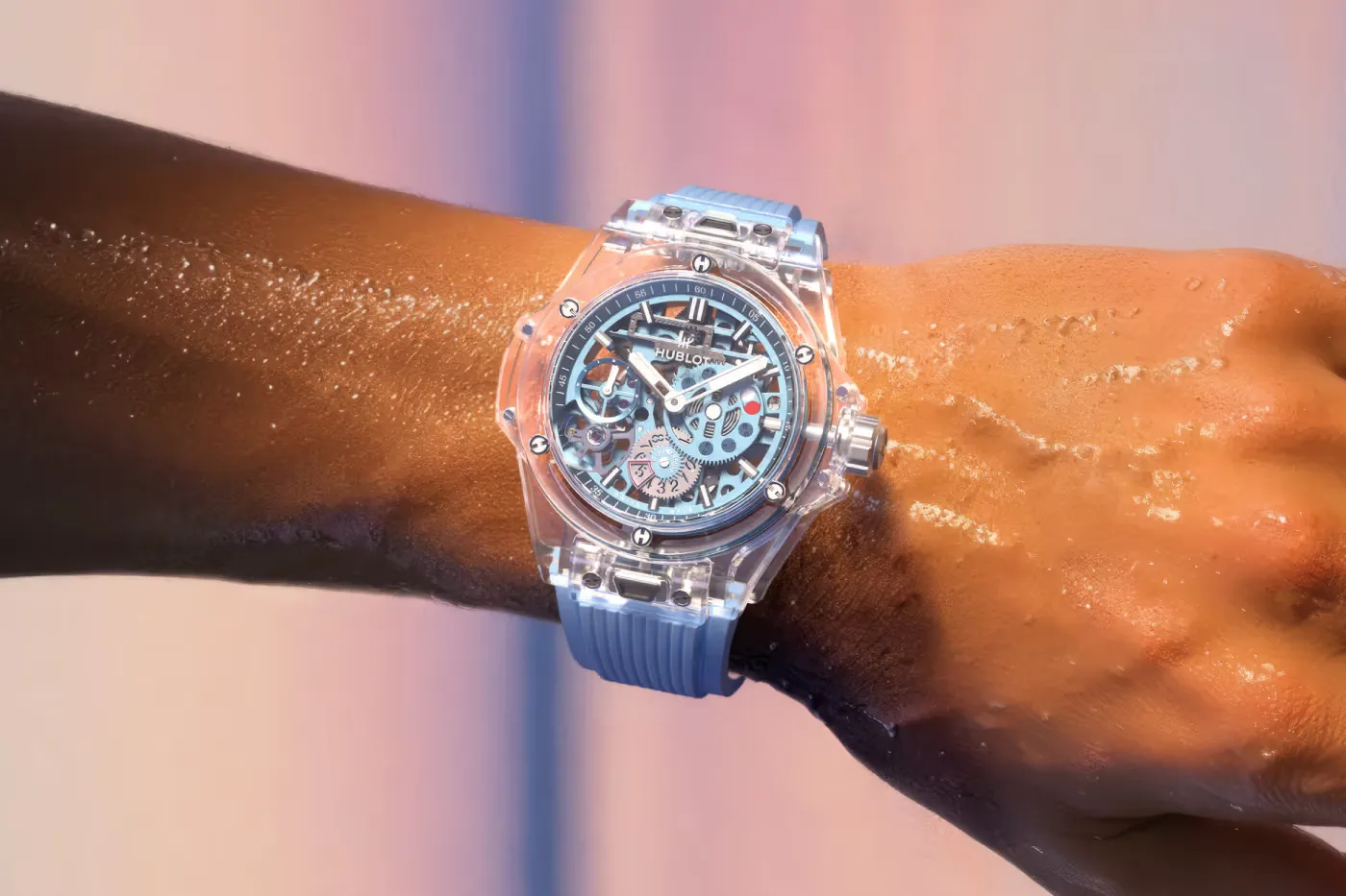 Hublot 全新 Big Bang Sapphire Sky Blue 腕表释出