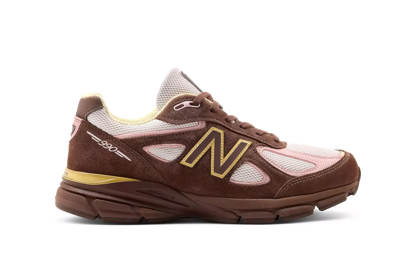 New Balance 推出全新 990v4「Pumpernickel/Pink Chalk」暖系配色鞋款