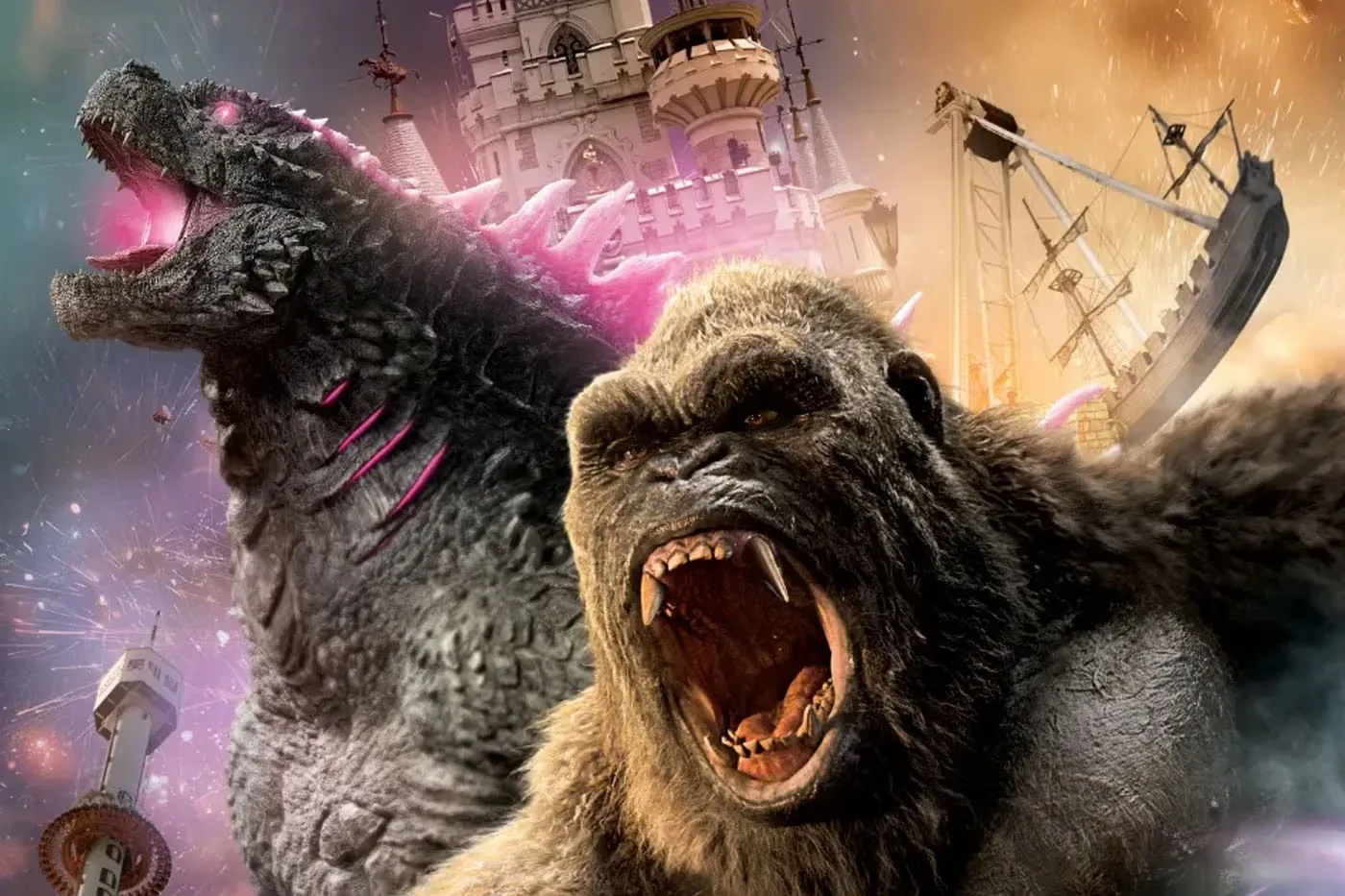 Lotte World 宣布于韩国推出《Kong × Godzilla: The Ride》全新设施