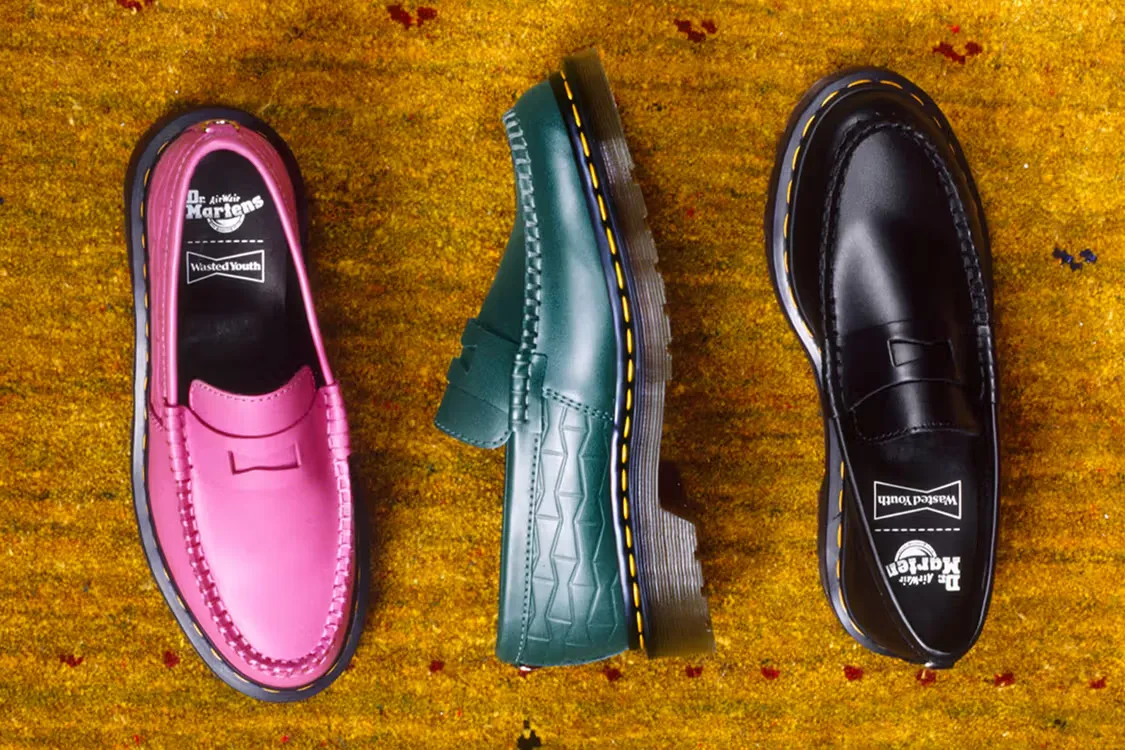 Dr. Martens 联手 VERDY 旗下 Wasted Youth 推出 Penton 乐福鞋联名系列