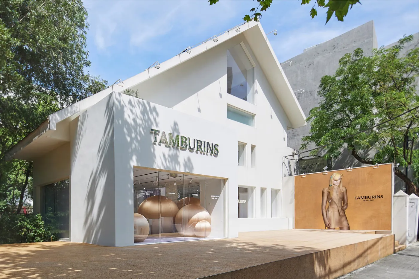 TAMBURINS 上海店铺 HAIR COLLECTION 空间亮相