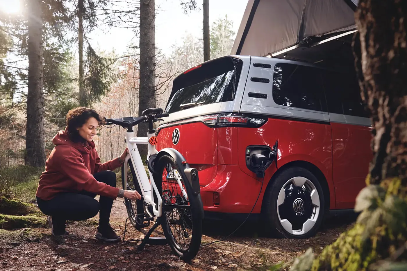 Volkswagen x n+ 电动单车搭载 Smart View 系统，为城市骑行引入汽车安全科技