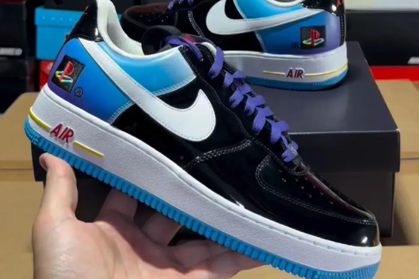 未发售 Nike Air Force 1 Low「PlayStation」2024 年鞋款样品曝光