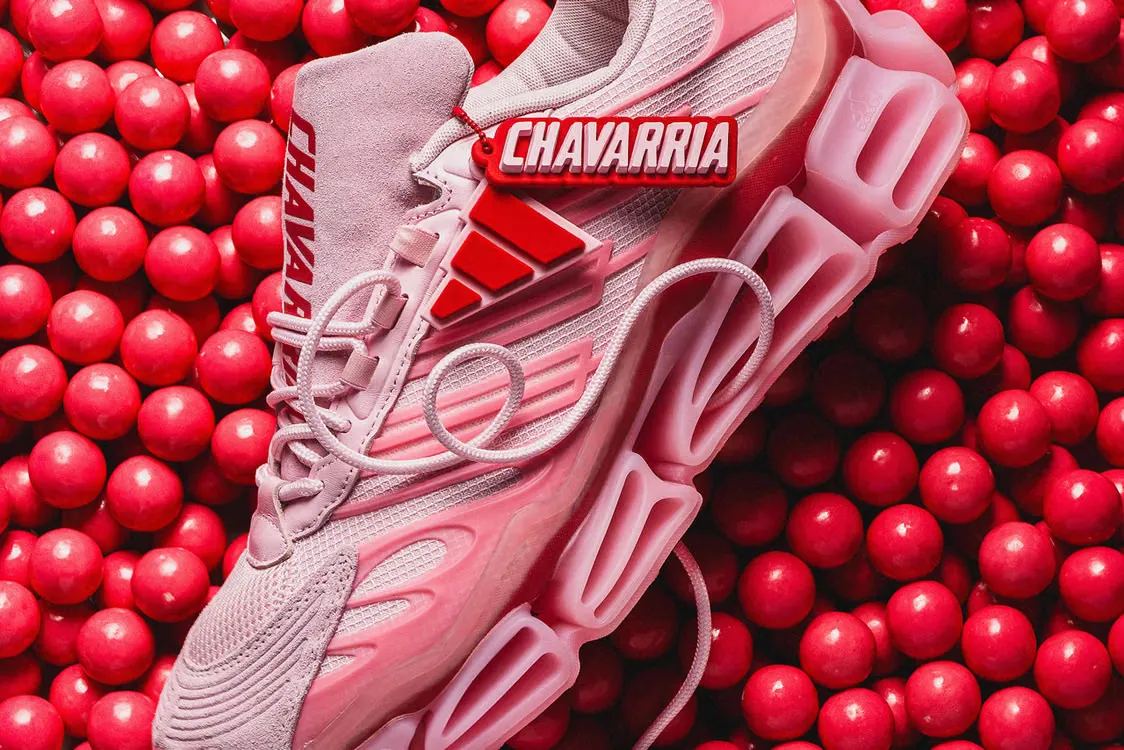 Willy Chavarria × adidas Megaride AG「Bubblegum」配色更大胆吸睛