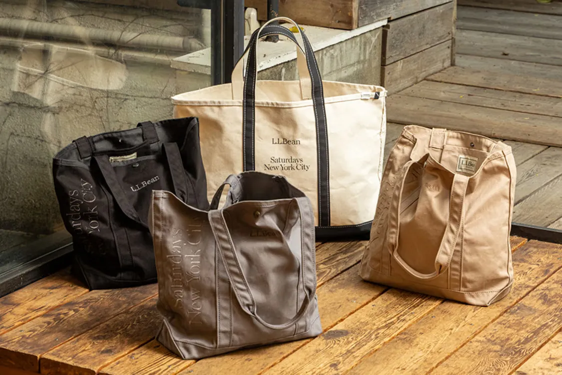 Saturdays NYC 与 L.L.Bean 联乘重塑两款耐用托特袋，兼顾通勤与周末出行