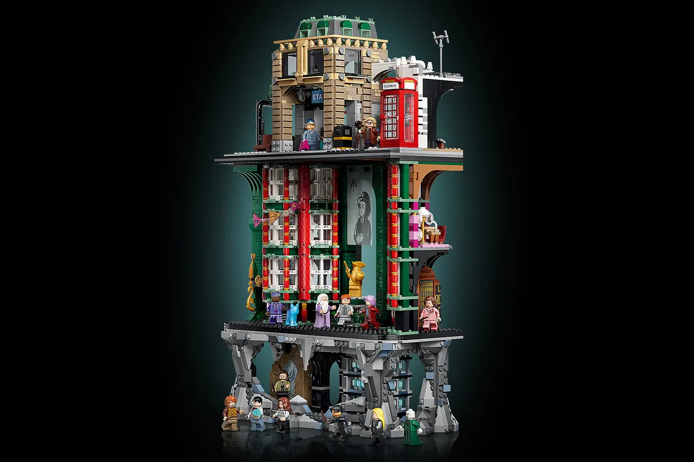 LEGO 推出 3,491 块积木组成的多层式《Harry Potter》魔法部收藏家套装