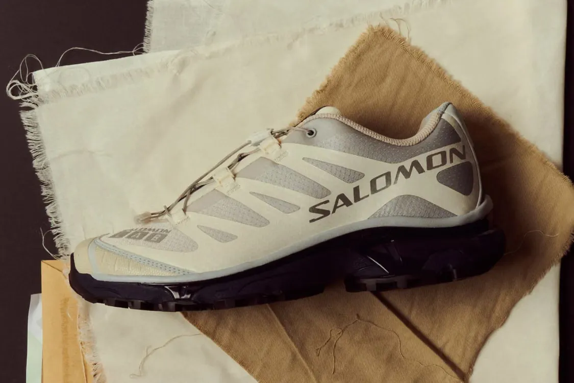 Salomon XT-4 OG「Pearl Blue／Grisaille／Vanilla Ice」鞋款官方照片释出