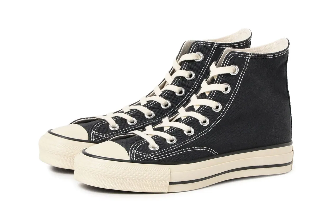 Converse 推出复刻 1976 年细节的 ALL STAR「Faded Black」配色鞋款