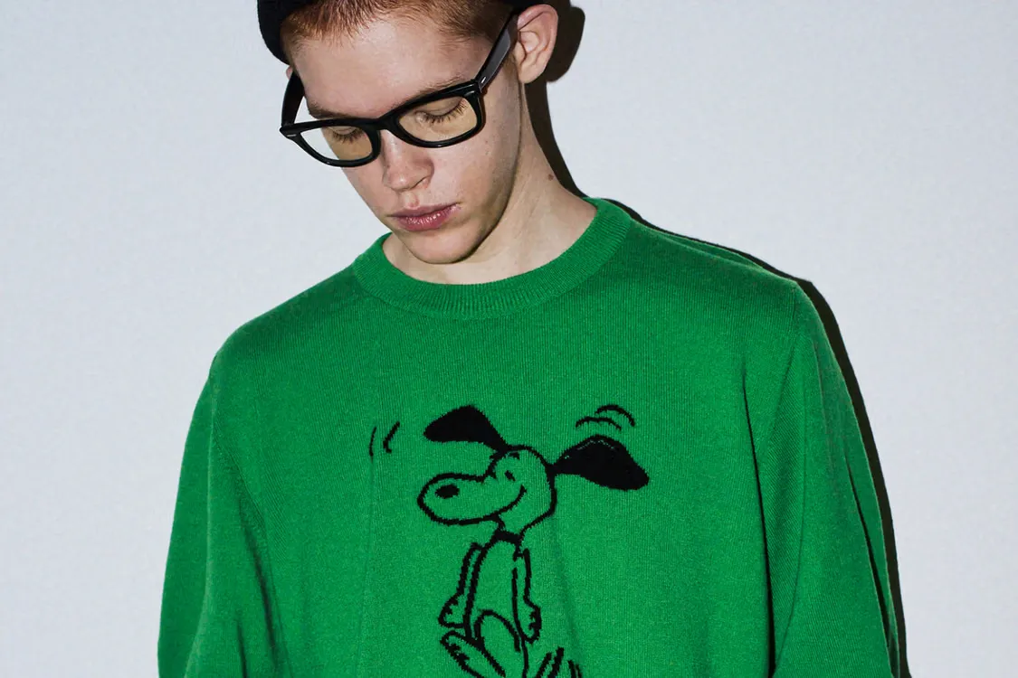 Lucien Pellat-Finet 将复古「PEANUTS」插画融入奢华针织衫