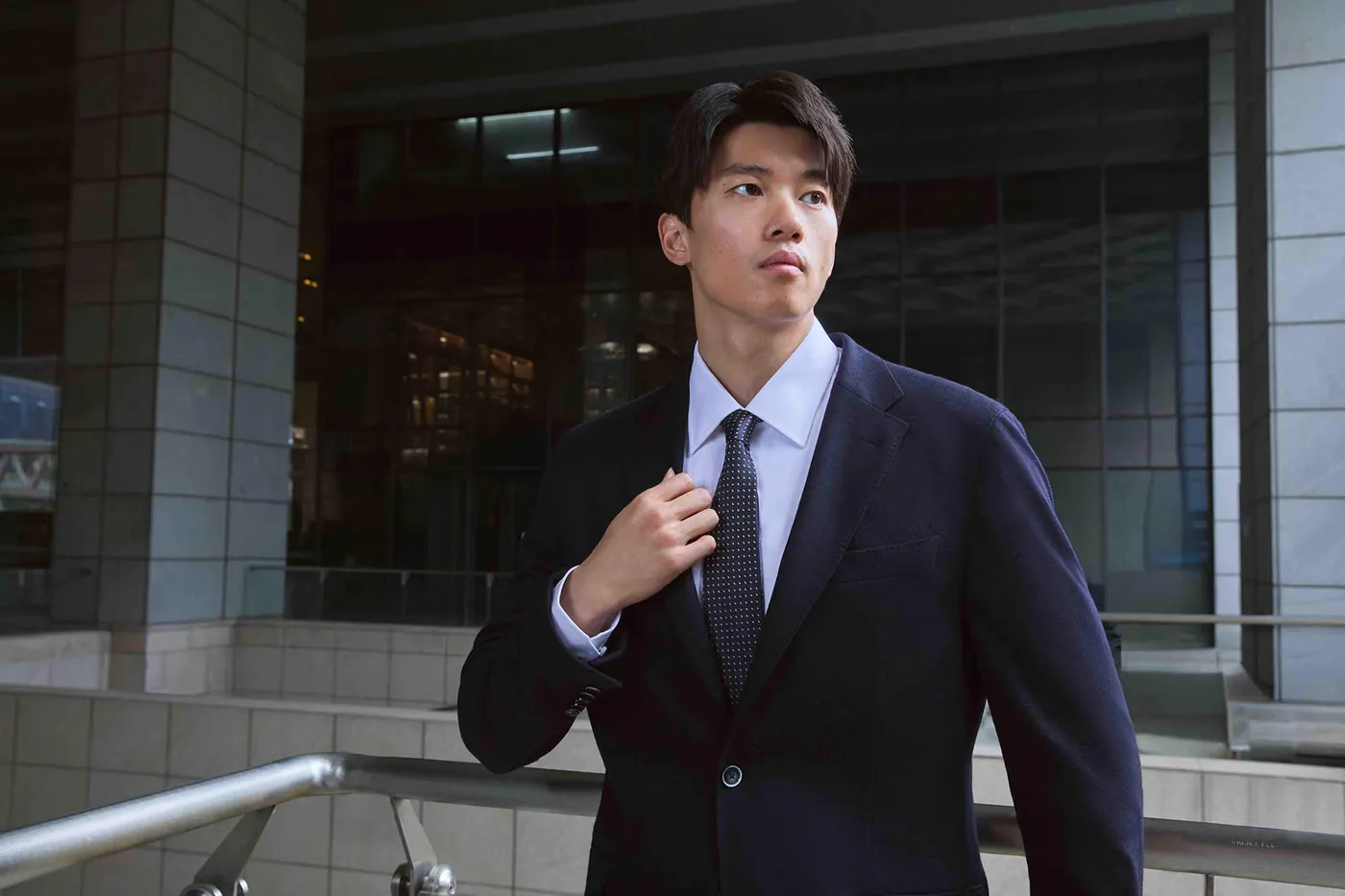汪顺演绎 BOSS 2026 秋冬系列广告大片
