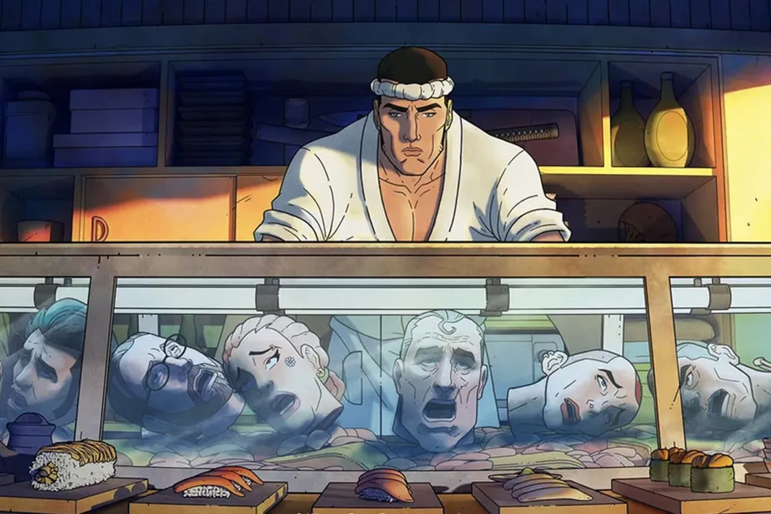 Anthony Bourdain《Get Jiro》动画影集将于 10 月登陆 Adult Swim，首支血腥预告同步释出