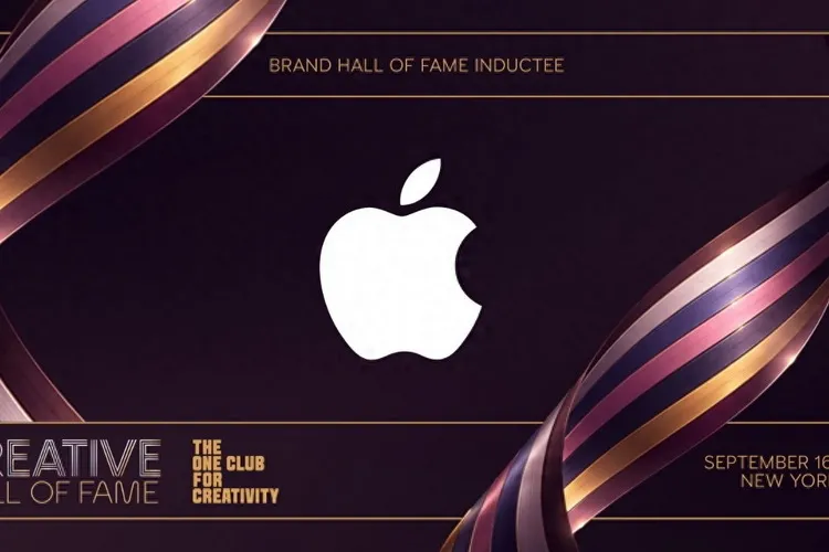 Apple 苹果成为创意名人堂首个获表彰品牌