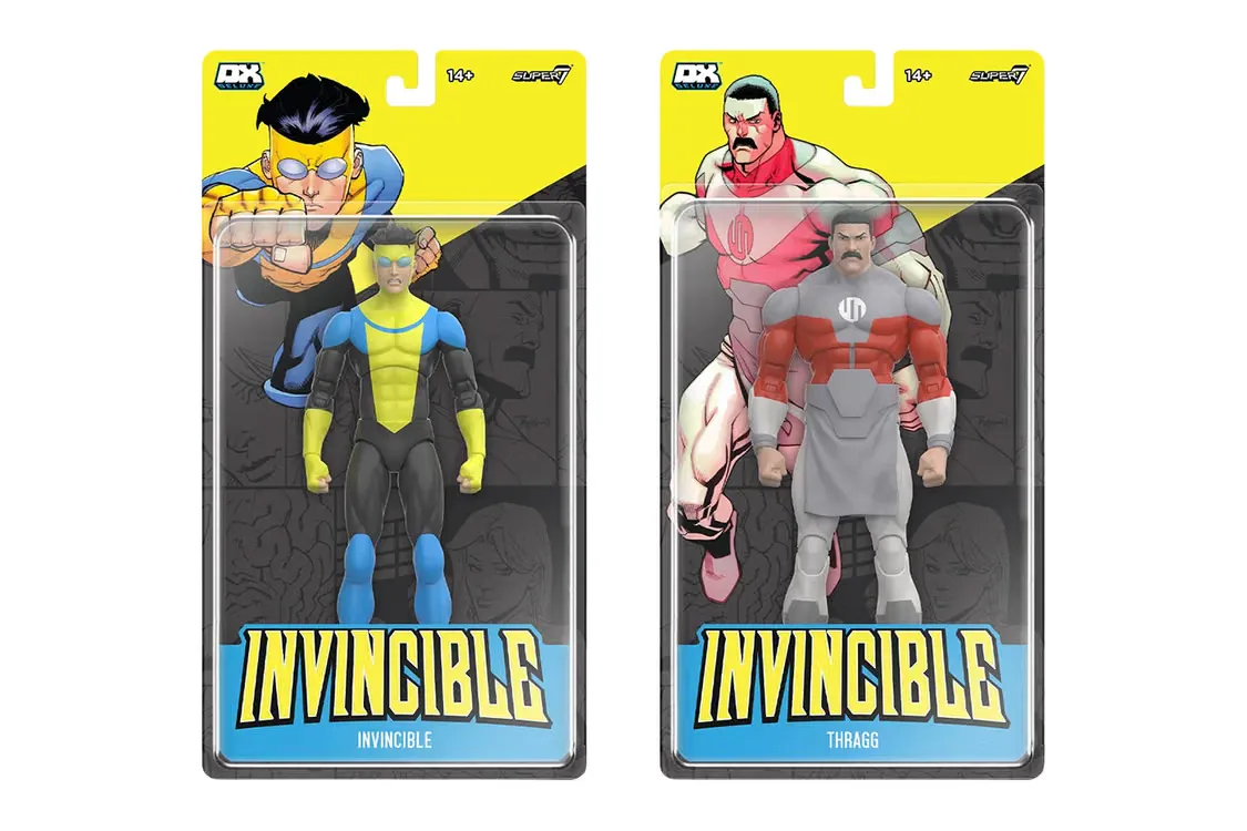 Super7 推出《Invincible》DELUXE 系列：Thragg、Angstrom Levy 与 Allen the Alien 同步登场