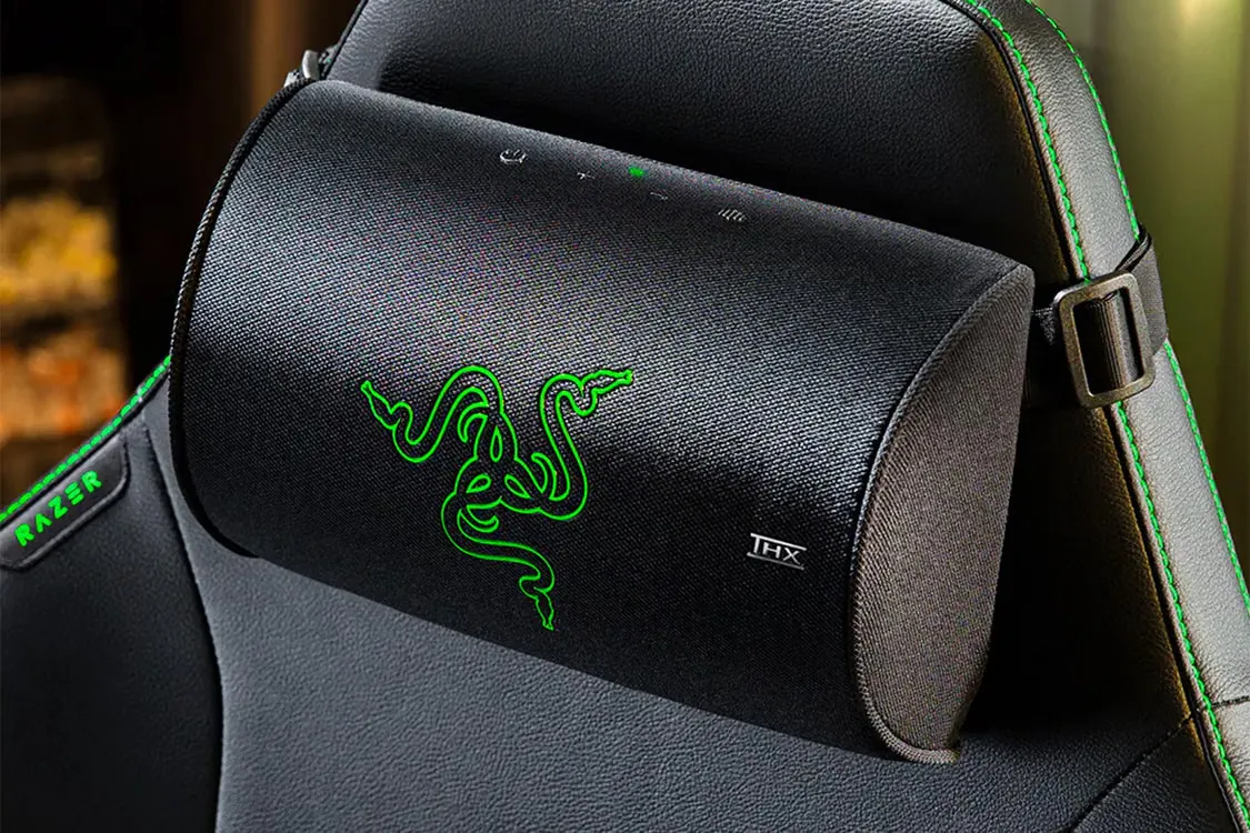 Razer 发布专为电竞椅而设的无线扬声器头枕 Clio X