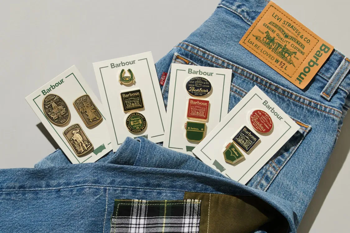 Barbour 与 Levi’s Japan 将复古 501 改造成独一无二的「Re-Loved」升级再造牛仔裤