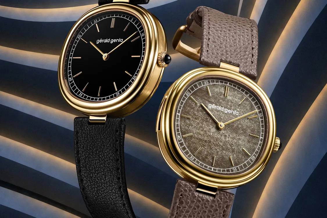 全新 gérald genta Geneva Minute Repeater Golden Obsidian 以声音演绎情感