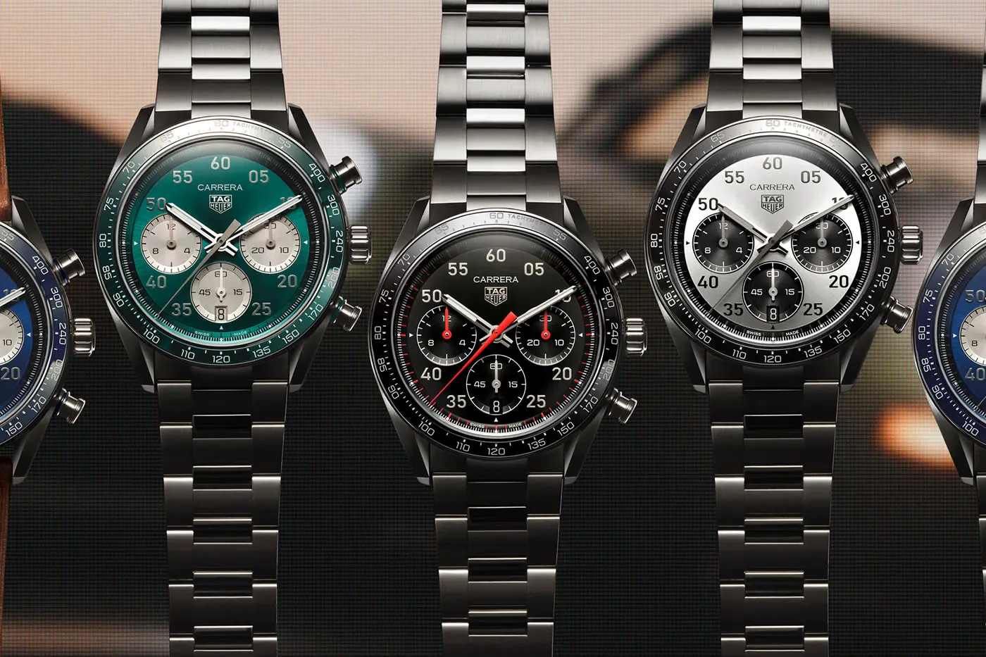TAG Heuer Carrera Chronograph Sport 推出 5 款赛车风格新作