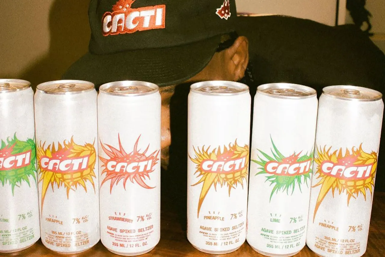 Travis Scott 个人全新酒类饮品系列「Cacti」正式发布