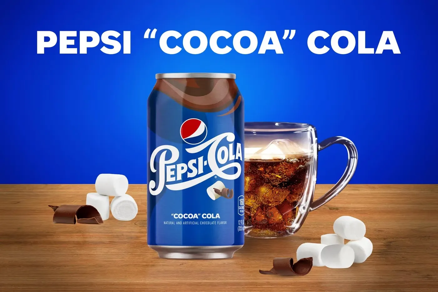 百事可乐 Pepsi 宣布即将推出全新「巧克力棉花糖」风味可乐