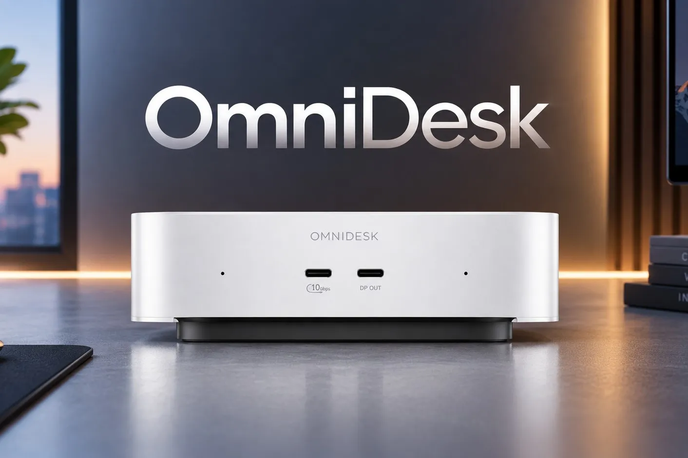 惠普推出 OmniDesk Mini 迷你主机：仅 0.8 升体积，支持最多四台 4K 显示器