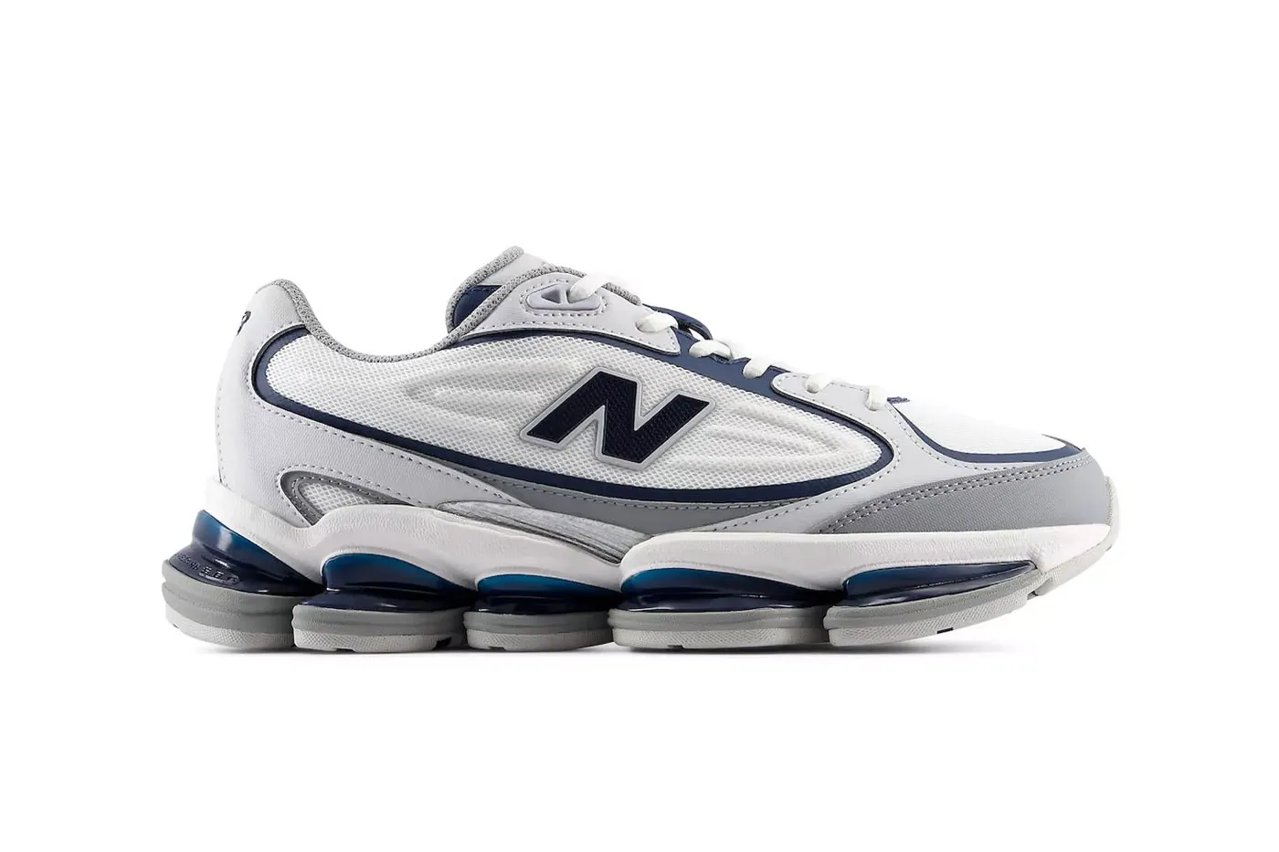 New Balance ABZORB 2000「White/Navy」配色鞋款将于 2026 年秋季回归