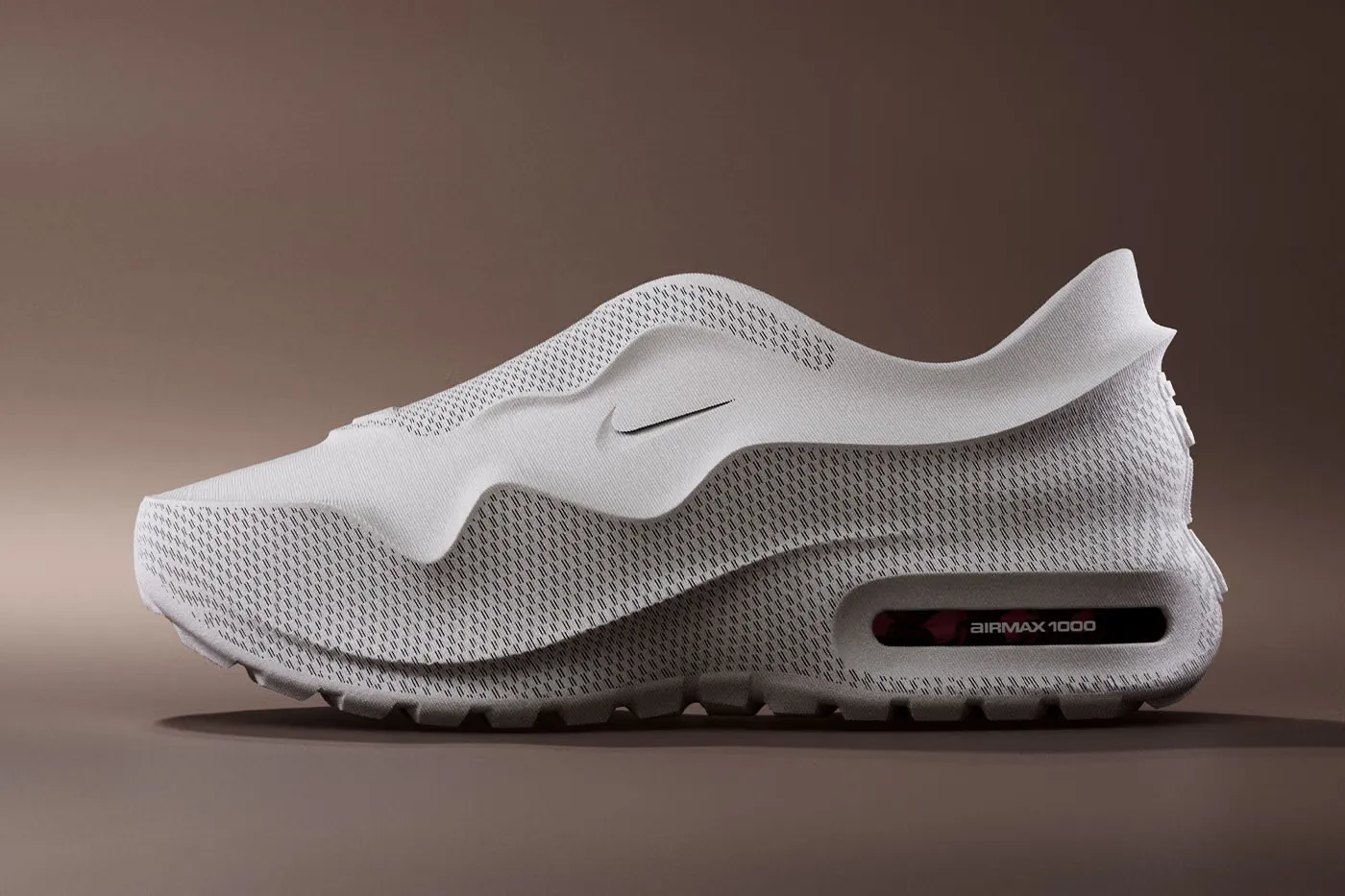 Nike 与 Zellerfeld 发布 3D 打印 AIRMAX 1000.3「Stone/Burgundy Crush」鞋款