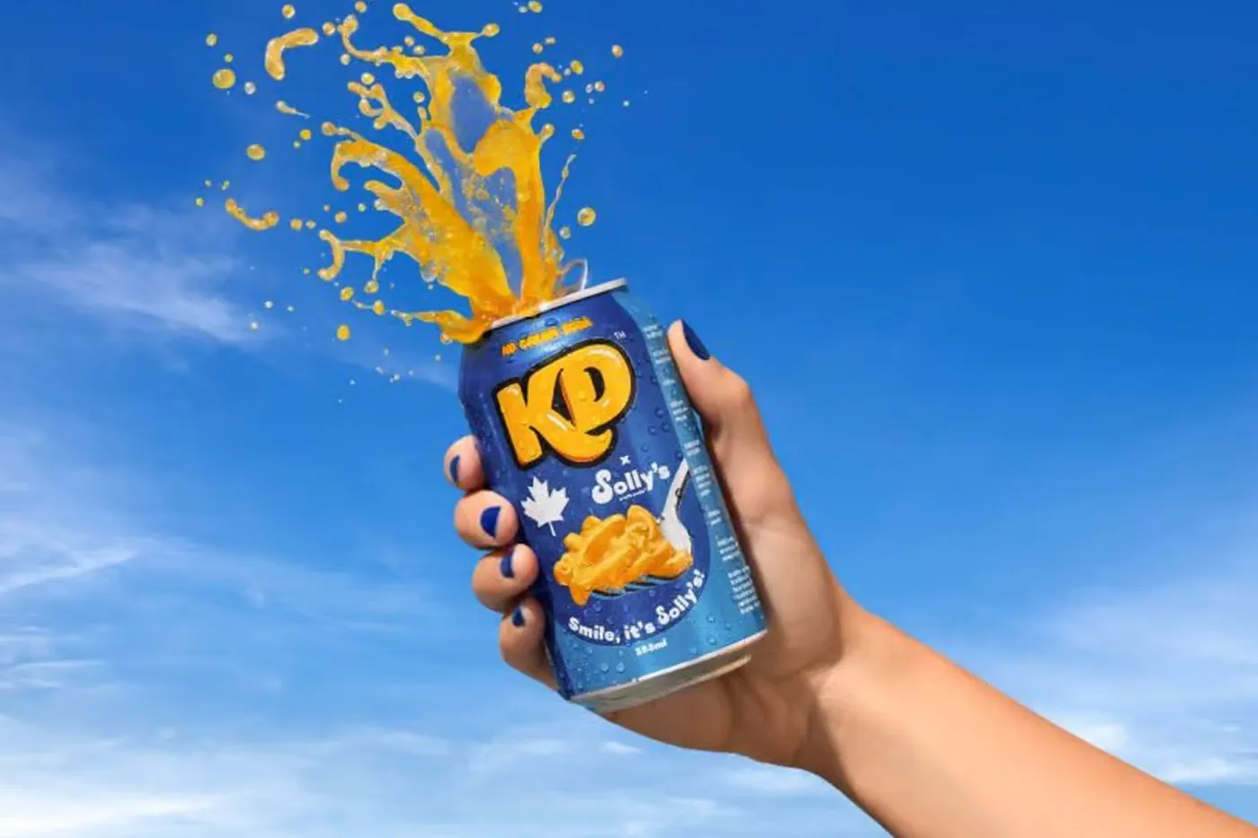 Kraft Dinner 联同 Solly's 推出通心粉芝士忌廉梳打