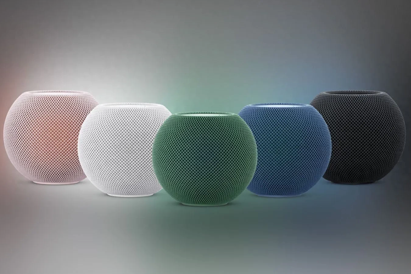 苹果 HomePod mini 2 首次现身：延续经典外观设计 新增三种全新配色