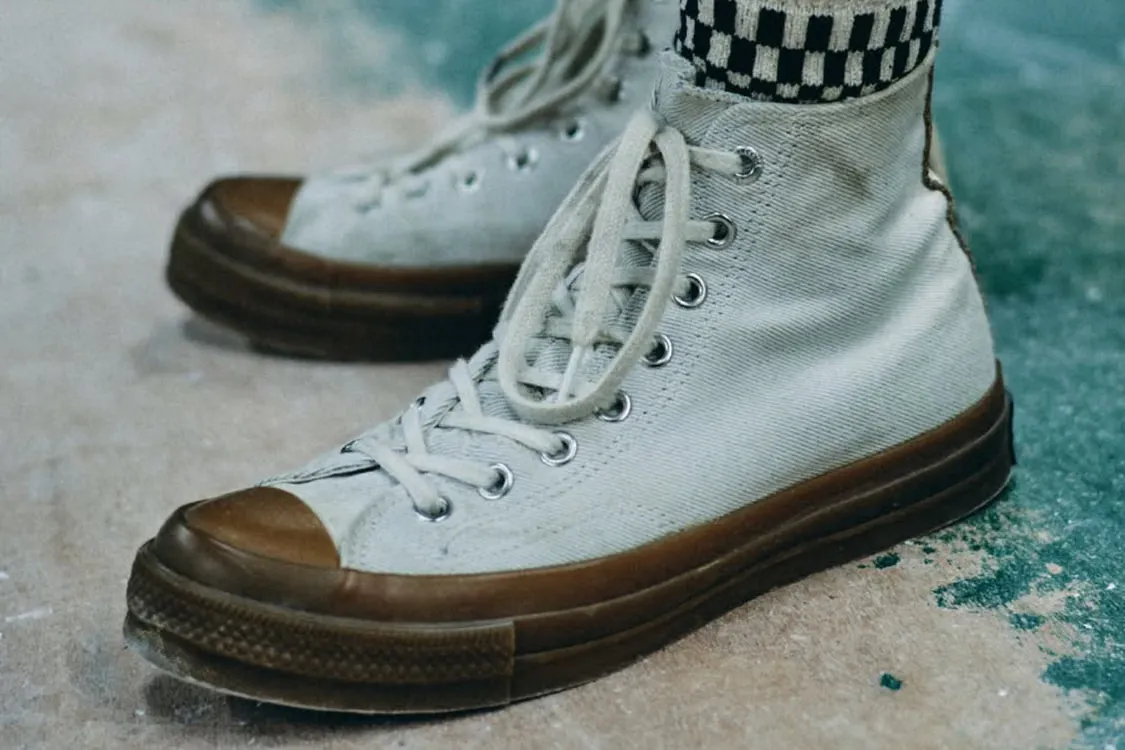 SUGARHILL 与 Converse 联乘 ALL STAR LGCY HI 鞋款展现岁月痕迹