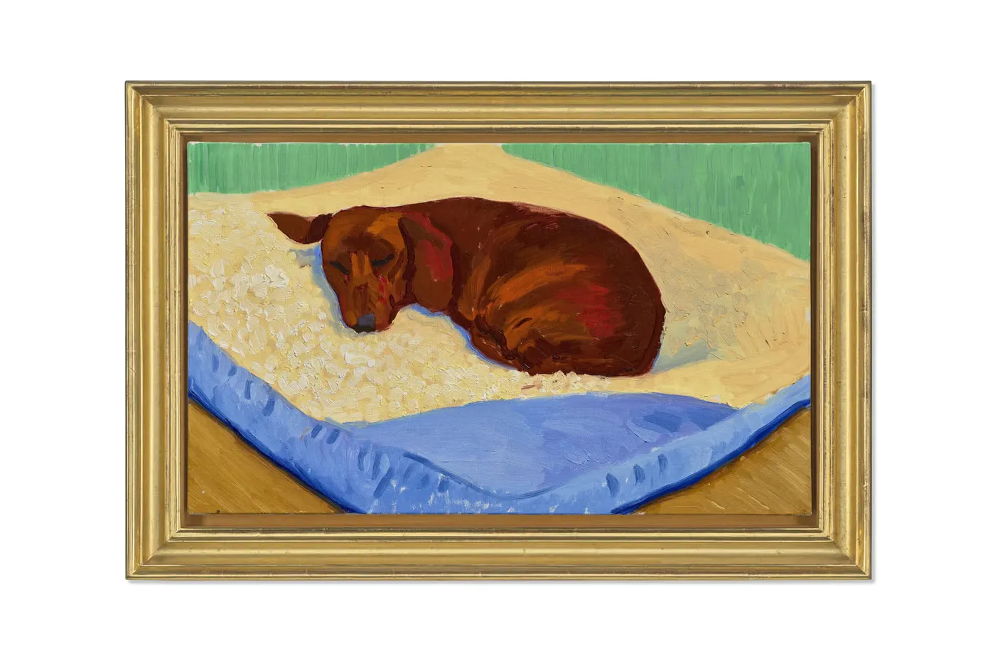 David Hockney 罕见小狗画作于 Christie's 以 300 万美元拍出